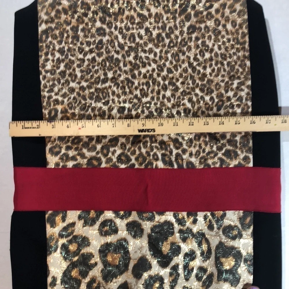 GAMBATTISTA VALLI Stunning Leopard Print Block Dress Size S. - Picture 7 of 7